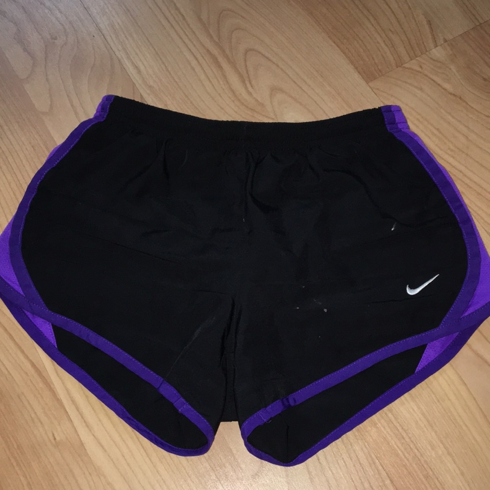 Kids Purple Nike shorts
